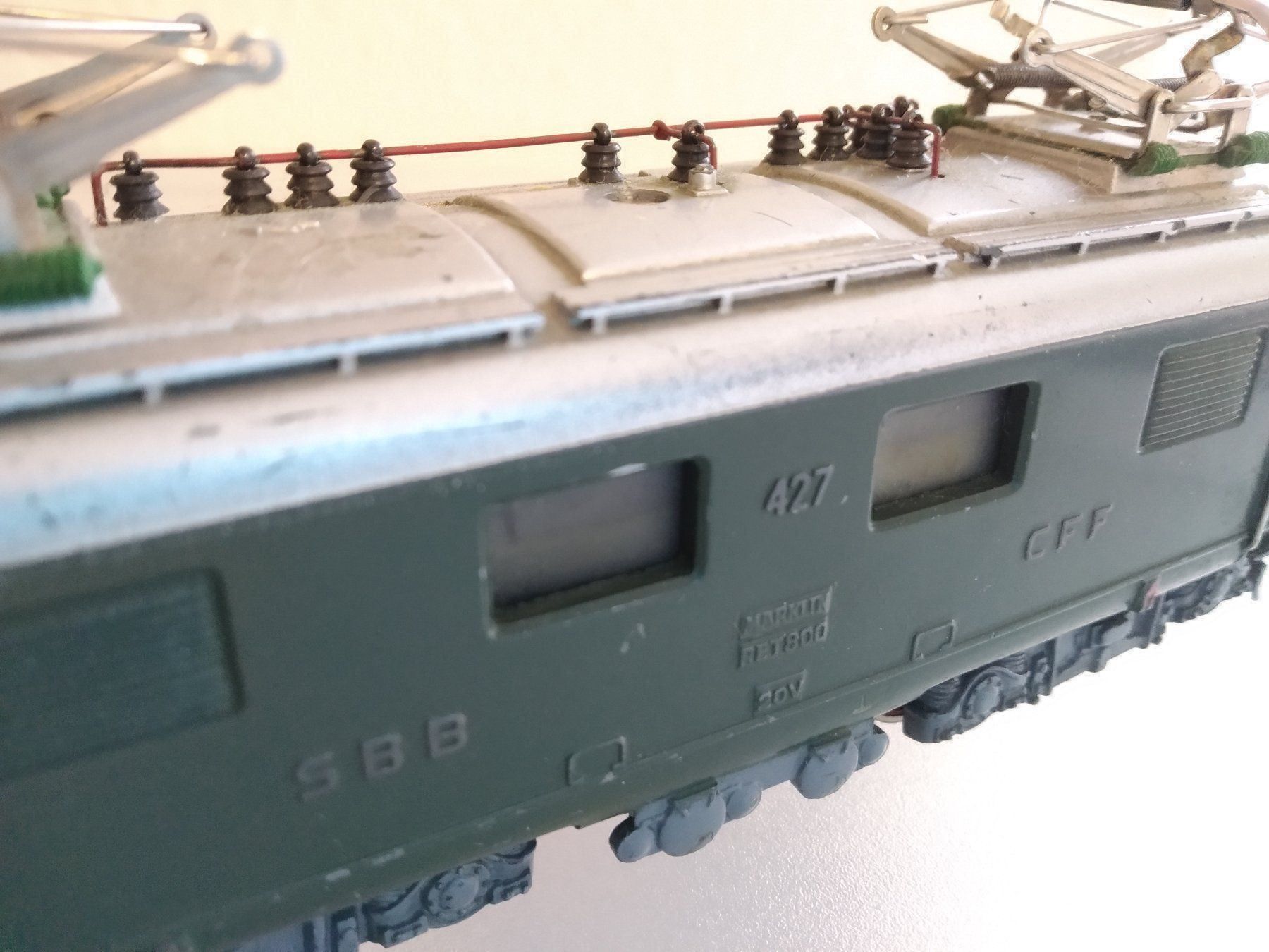 Märklin Modellini di ferrovie: Märklin H0 RET800 Lok, gebraucht – Usato da Döttingen venduto da Schlei 1