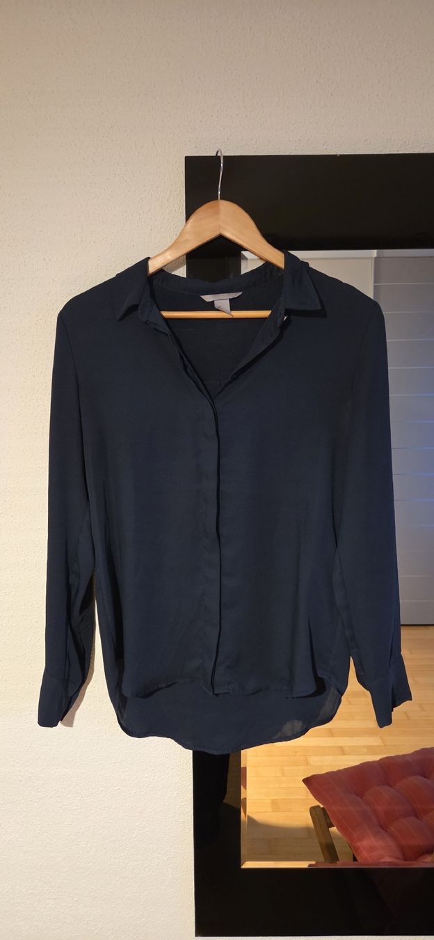 H&M Camicette: Hemdbluse blau 36 – Usato da Horgen venduto da aiac0