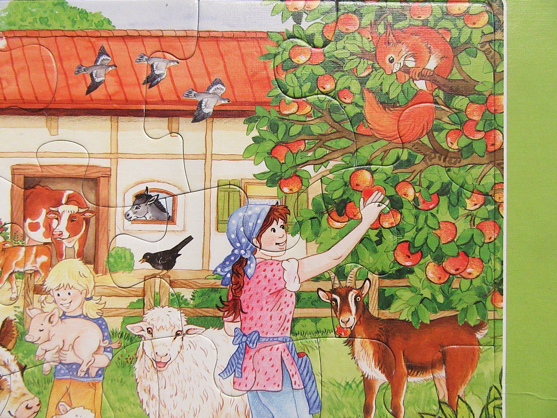 Puzzle: Schmidt Puzzle - Bauernhof - 24 Teile - komplett – Usato da Auenstein venduto da Padabimbim 3