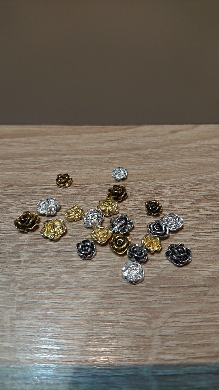 Unghie finte: Rosen Nagel Schmuck 20 Stk. Nails – Nuovo e nell'imballaggio originale da Madiswil venduto da Sandraho 1