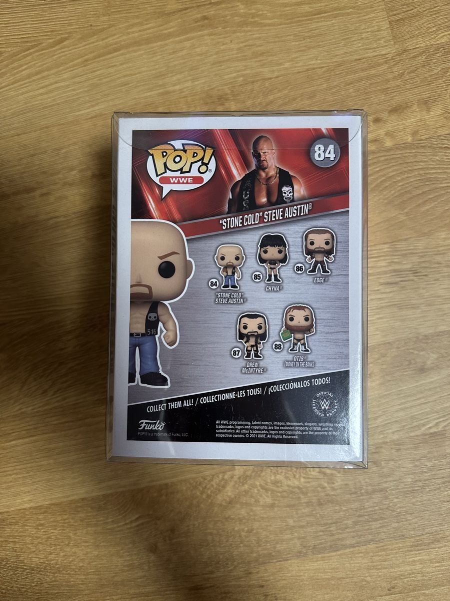 Funko Statuette: Funko POP! WWE - Stone Cold Steve Austin 84 – Nuovo (secondo la descrizione) da Steffisburg venduto da Rojan5041 2