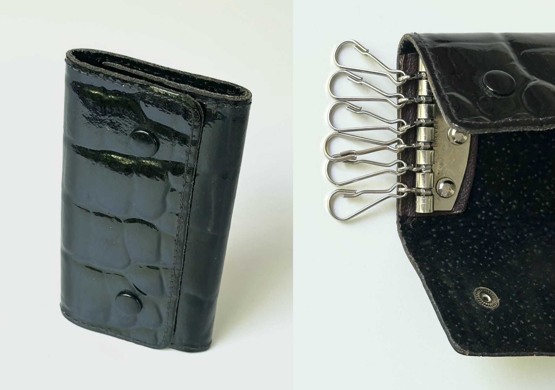Sonstige Kleidung & Accessoires: Pochette à clé porte-clés noir – Gebraucht aus Genève von Reveur