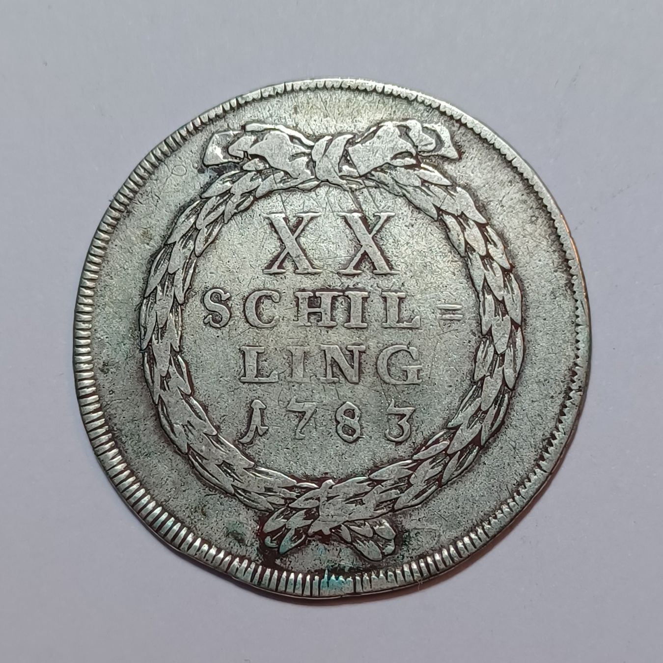 Tutti le monete: 20 Schilling 1783 Zürich – Usato da Pfäffikon ZH venduto da Schweizer_Muenzen