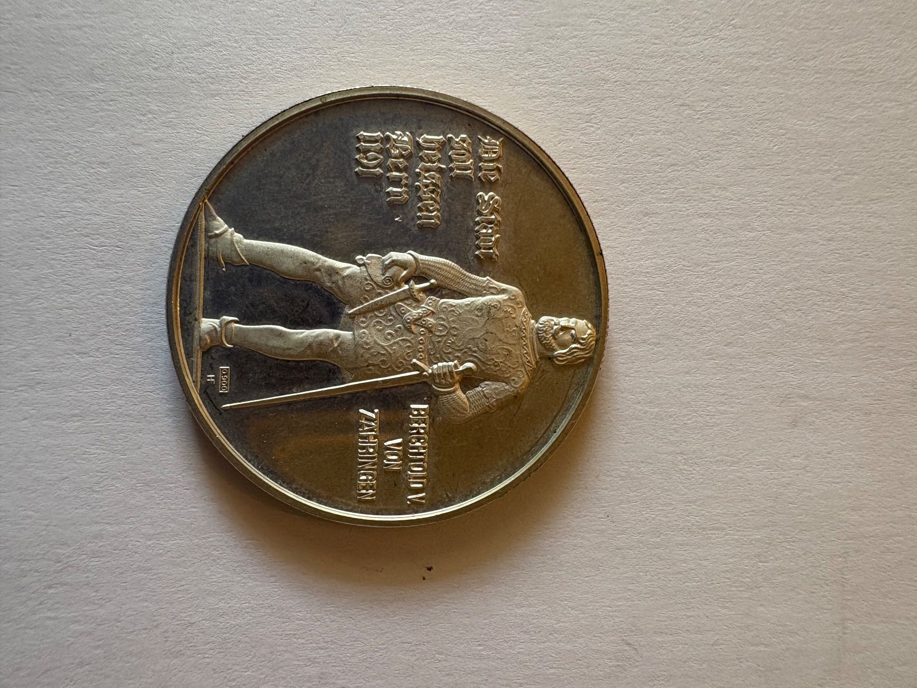 Medaillen: Ch Silbermedaille 1972 – Gebraucht aus Murten von Tzaugg