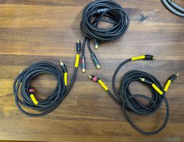 3x Neutrik Chinch Kabel RCA