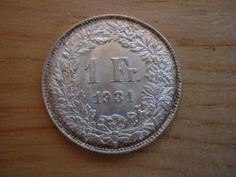 (C1) 1 Franken 1931 STGL