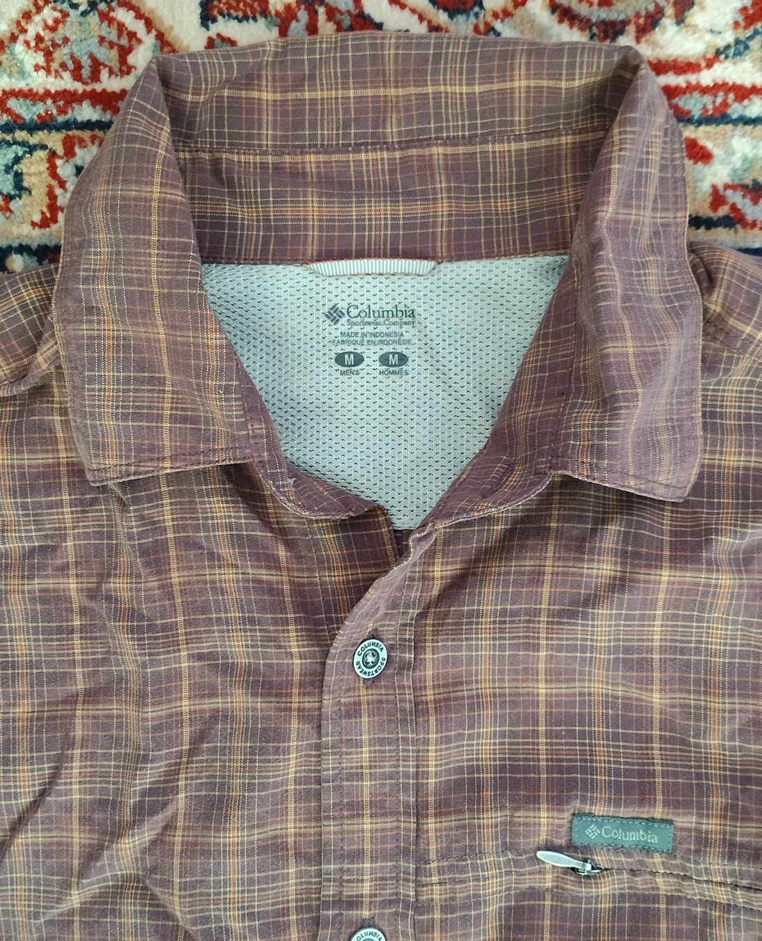 Columbia Camicie: Hemd Columbia T-M Chemise Camicia – Usato da Grandson venduto da proekt 1
