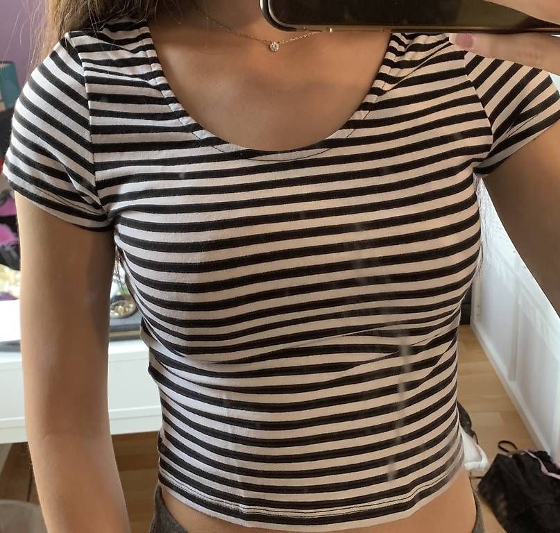 T-Shirts: Streifen Shirt schwarz/weiss – Gebraucht aus Wahlen b. Laufen von Jeanine_T 1