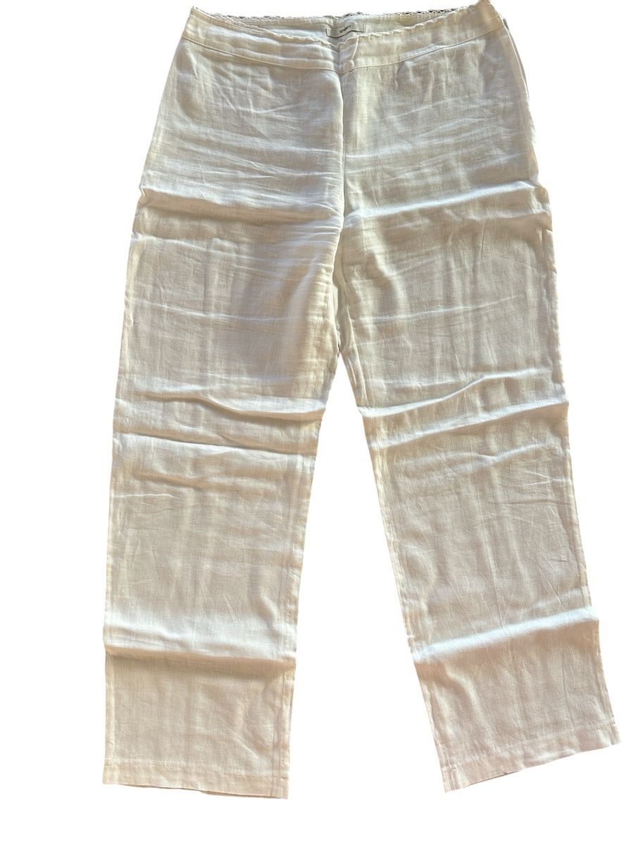 Pantaloni: Pantalon en lin Seventy – Usato da Dotzigen venduto da SecondHandGems