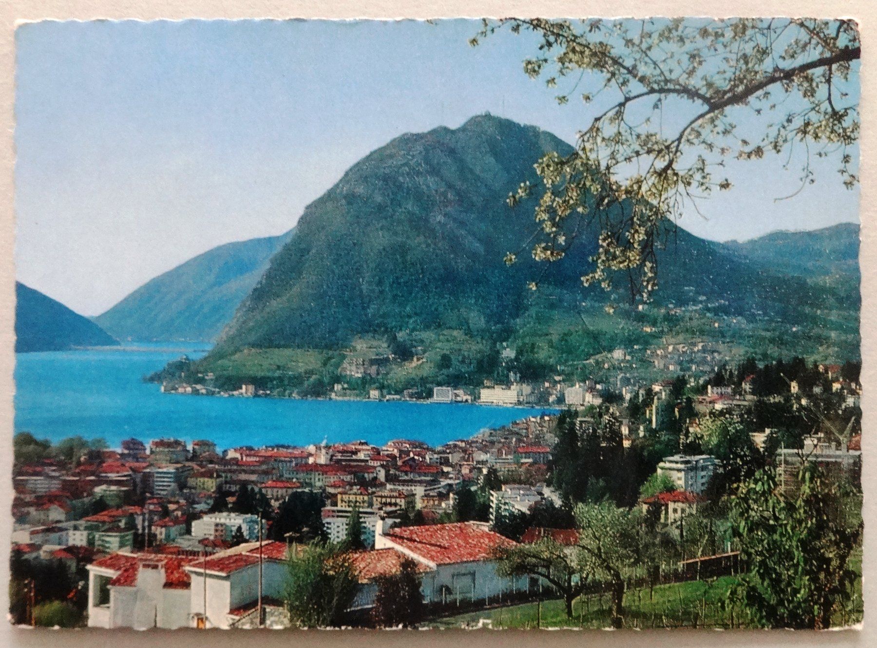 Ansichtskarten: Lugano, S. Salvatore – Gebraucht aus Fétigny von Billy2miny