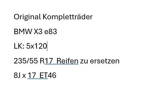 Pneus & Kompletträder: Kompletträder BMW X3 – Gebraucht aus Dietwil von arb_ds9t 3