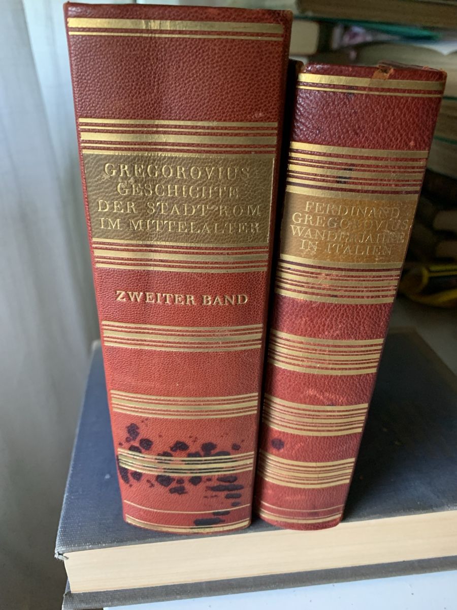 Bücher: Ferdinand Gregorovius 2 Bände - Wolfgang Jess Dresden 1925 - – Gebraucht aus Onex von bru_fp6t