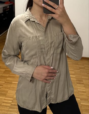Chemise Zara beige taille XS