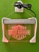 Harley-Davidson Leuchtschild Deko LED Schild Bar Mann Cav...