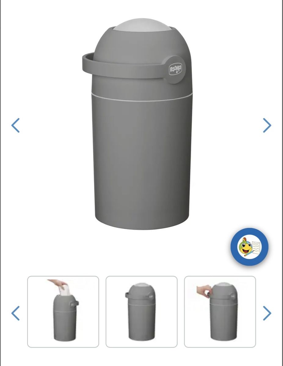 Chicco Cestini per rifiuti: Windeleimer Chicco grau gebraucht guter Zustand – Usato da Reinach BL venduto da jhe_8rdg 2