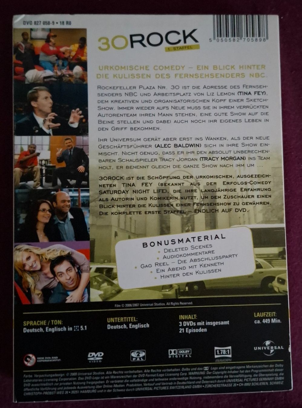 Alle DVDs: 30 Rock 1.Staffel – Gebraucht aus Basel von mgn_ft72 1