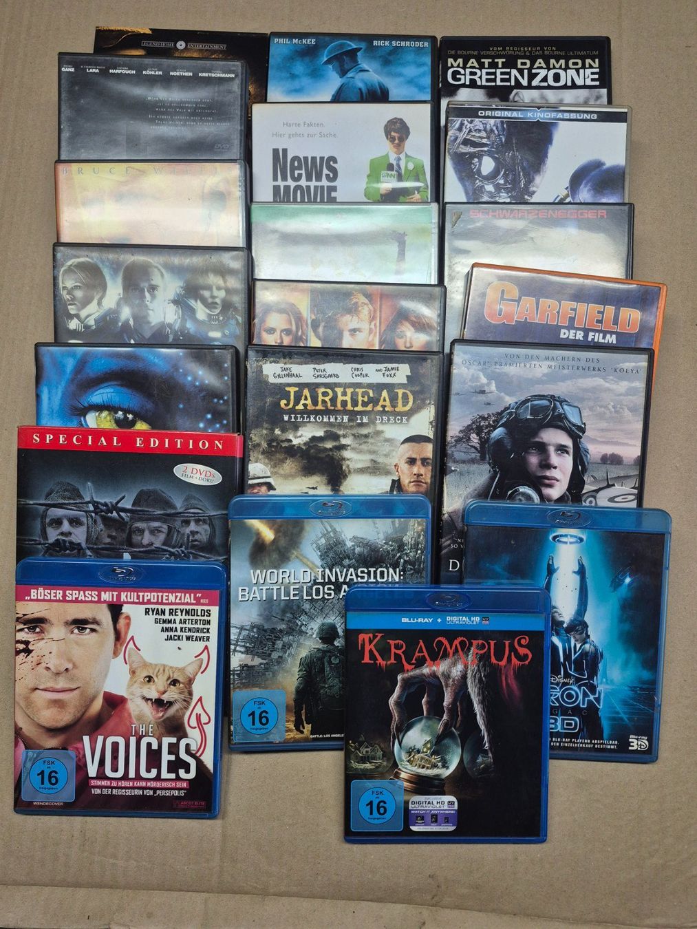Alle DVDs: 20x DVD+ Blu-ray – Gebraucht aus Bigenthal von fugo 1
