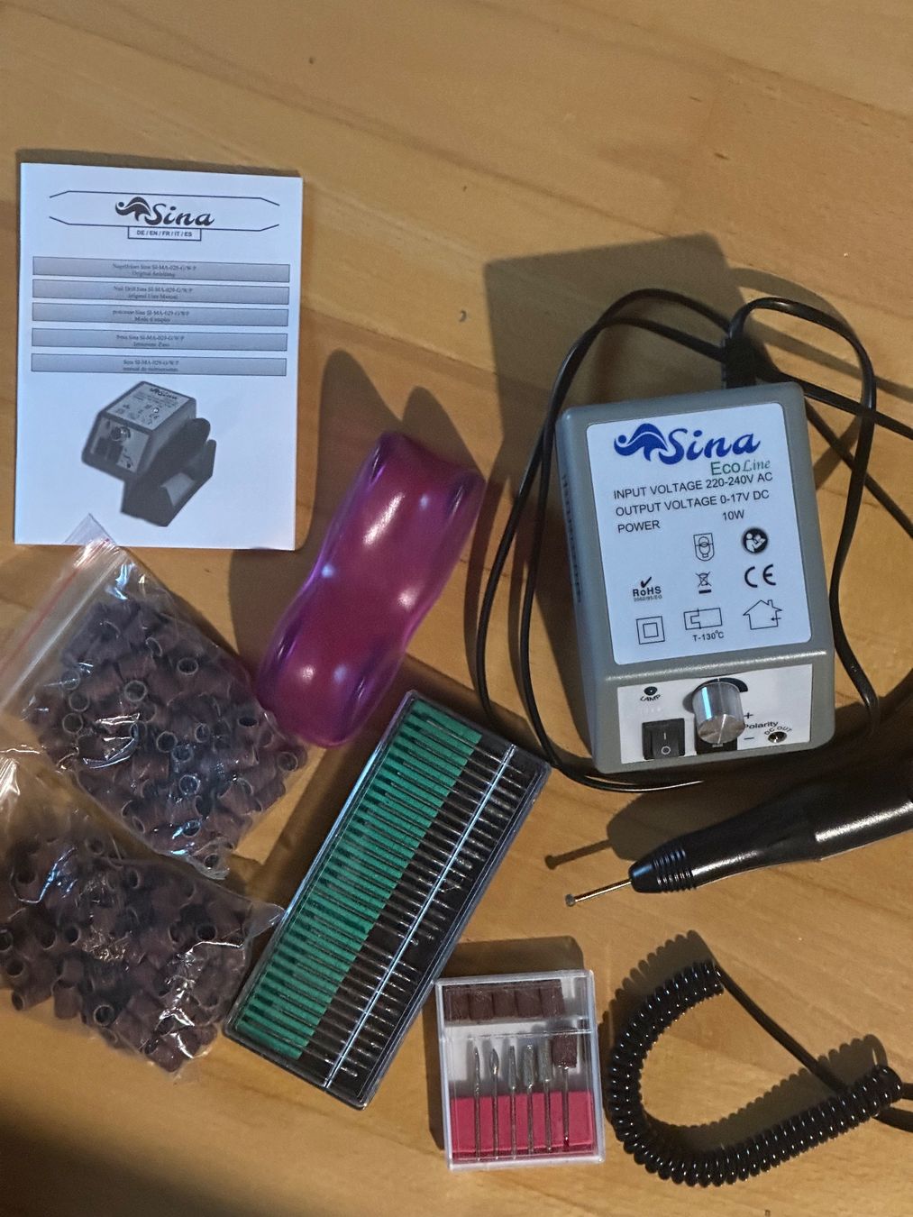 Manicure: Sina Manicure und Pedicure Set – Usato da Aarburg venduto da flacon05