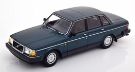 Volvo 240 Sedan 1984-1991 dunkelgrün met. / schwarz     1:18