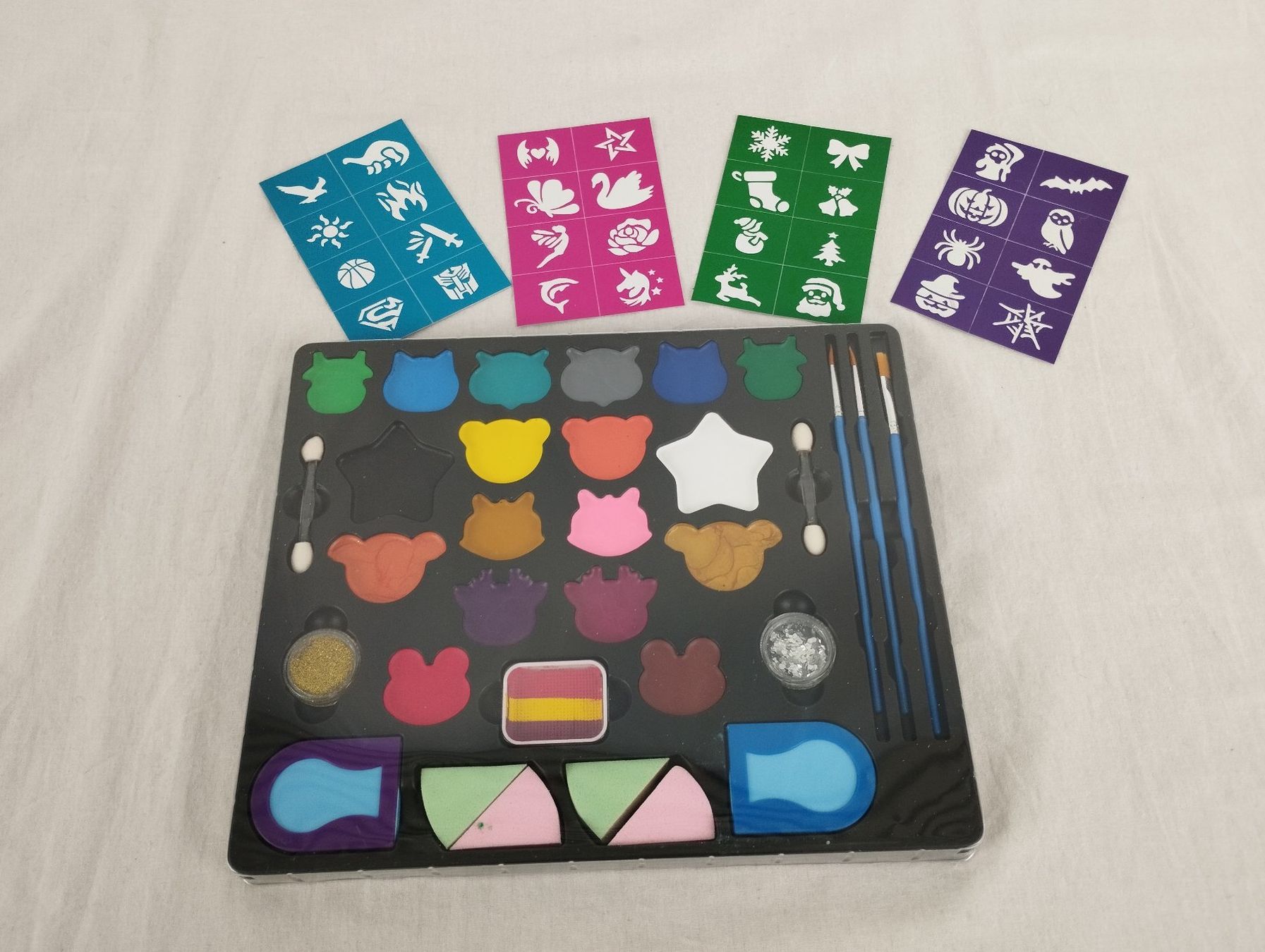 Make-up: KHOLEZ Gesichtsfarbe Kit – Nuovo (secondo la descrizione) da Schübelbach venduto da Restwert_Schubelbach 2