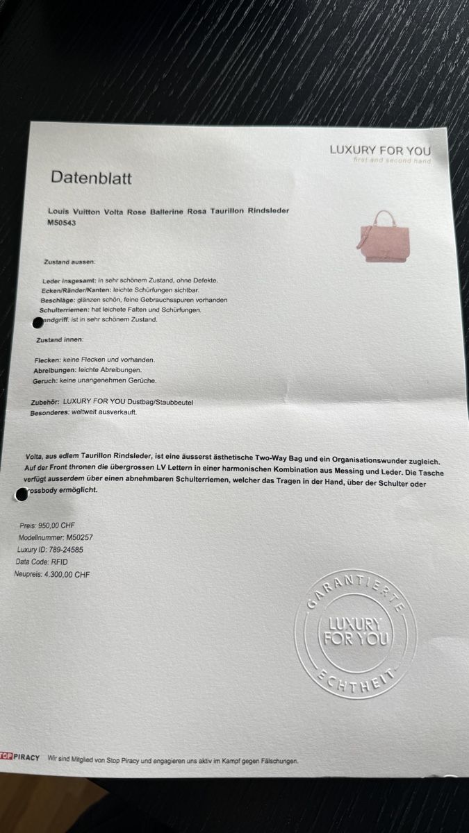 Louis Vuitton Taschen für Damen: Luis Vuitton Tasche – Gebraucht aus Wallisellen von Sina000001 2