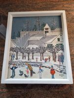 Rapperswil belebte Ansicht. A.Walder Oelbild Neupreis 1200.-