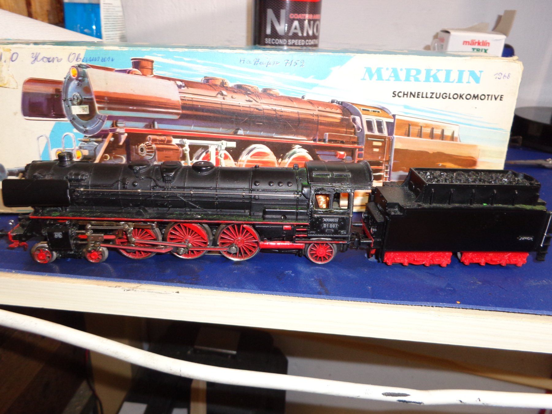 Märklin Modellini di ferrovie: Märklin Dampflok 3048 Analog – Usato da Untersiggenthal venduto da Franz070