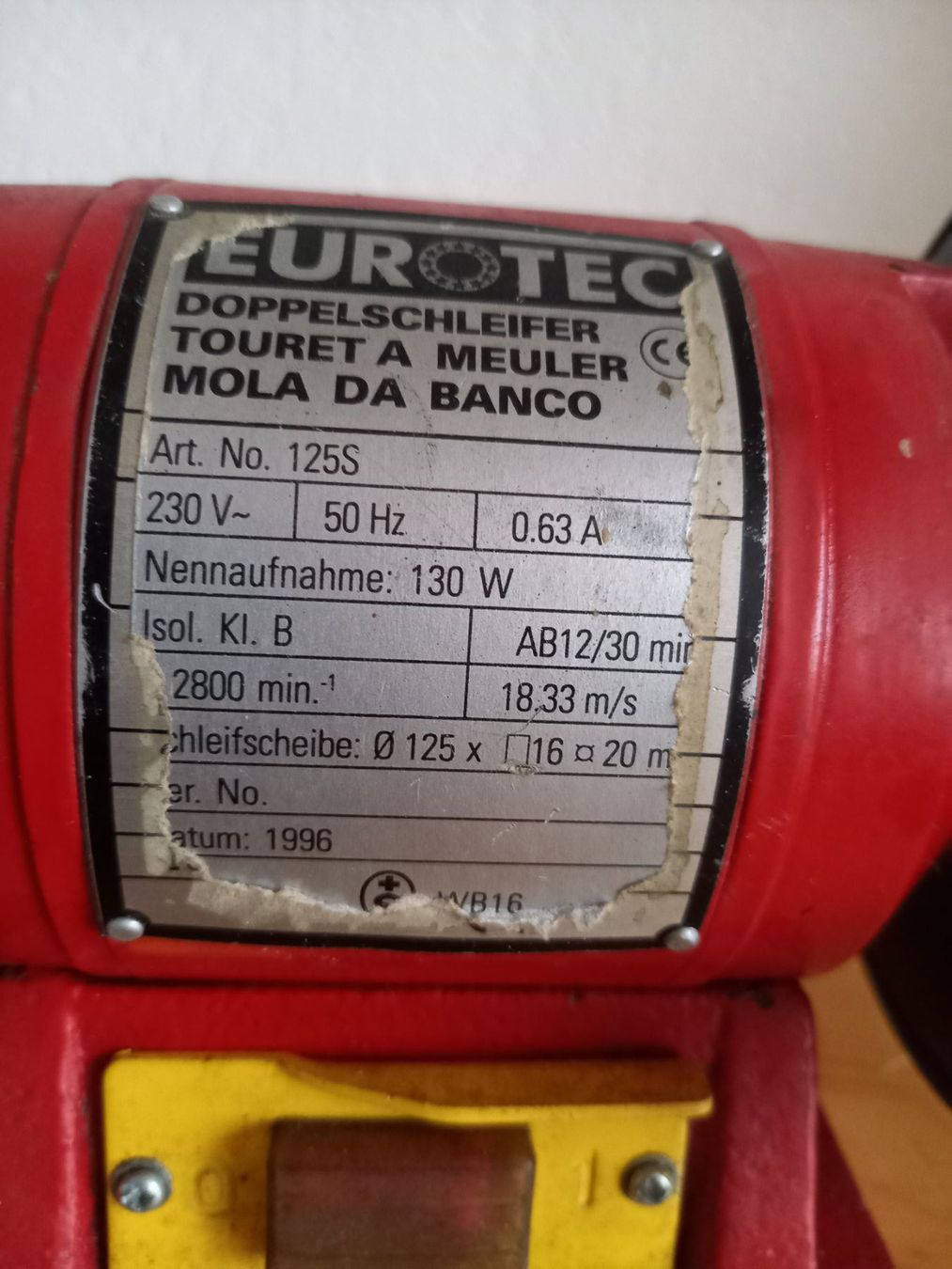 Smerigliatrici & Lucidatrici: Doppelschleifmaschine – Usato da Derendingen venduto da heinu62 4