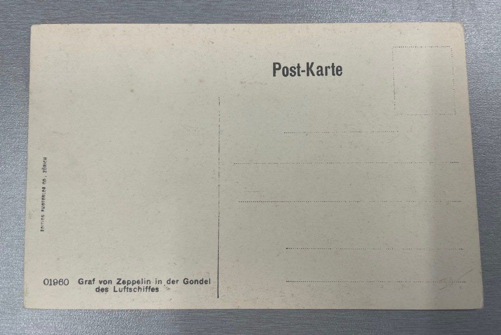 Cartoline postali: Zeppelin Postkarte Graf Zeppelin in der Gondel – Usato da Sirnach venduto da Melisangi 2