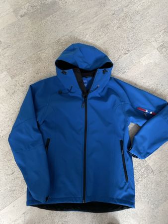 Softshell Jacke blau Grösse S