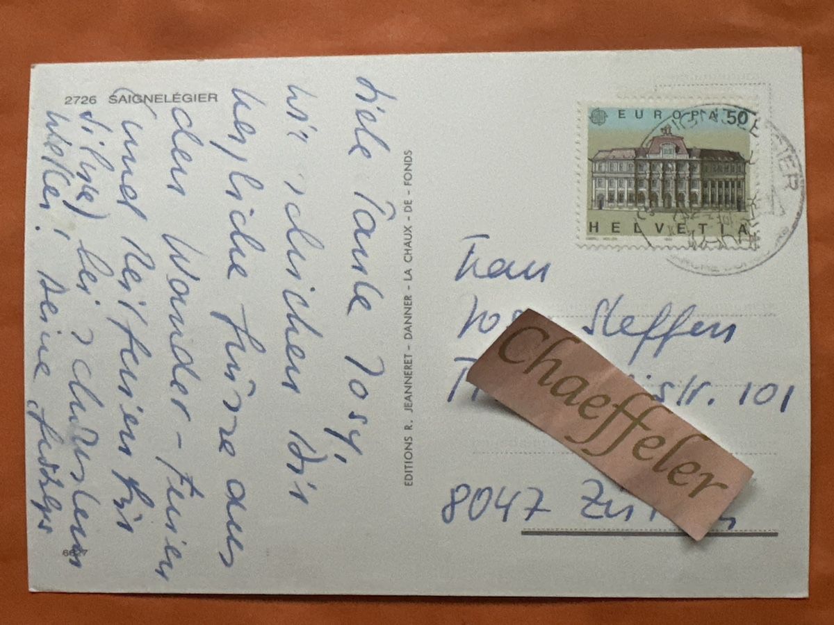 Cartes postales: Alte Ansichtskarte 2726 Sainelégier – D'occasion à Zürich par Chaeffeler 1