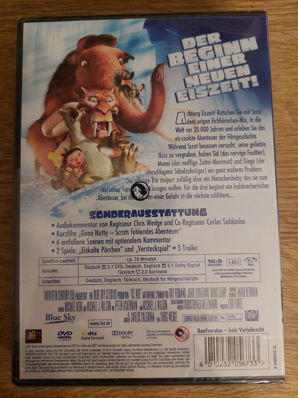 Tous les DVDs: DVD Ice Age 1-3  neu – Neuf avec emballage d'origine à Zürich par Jeanne916 4