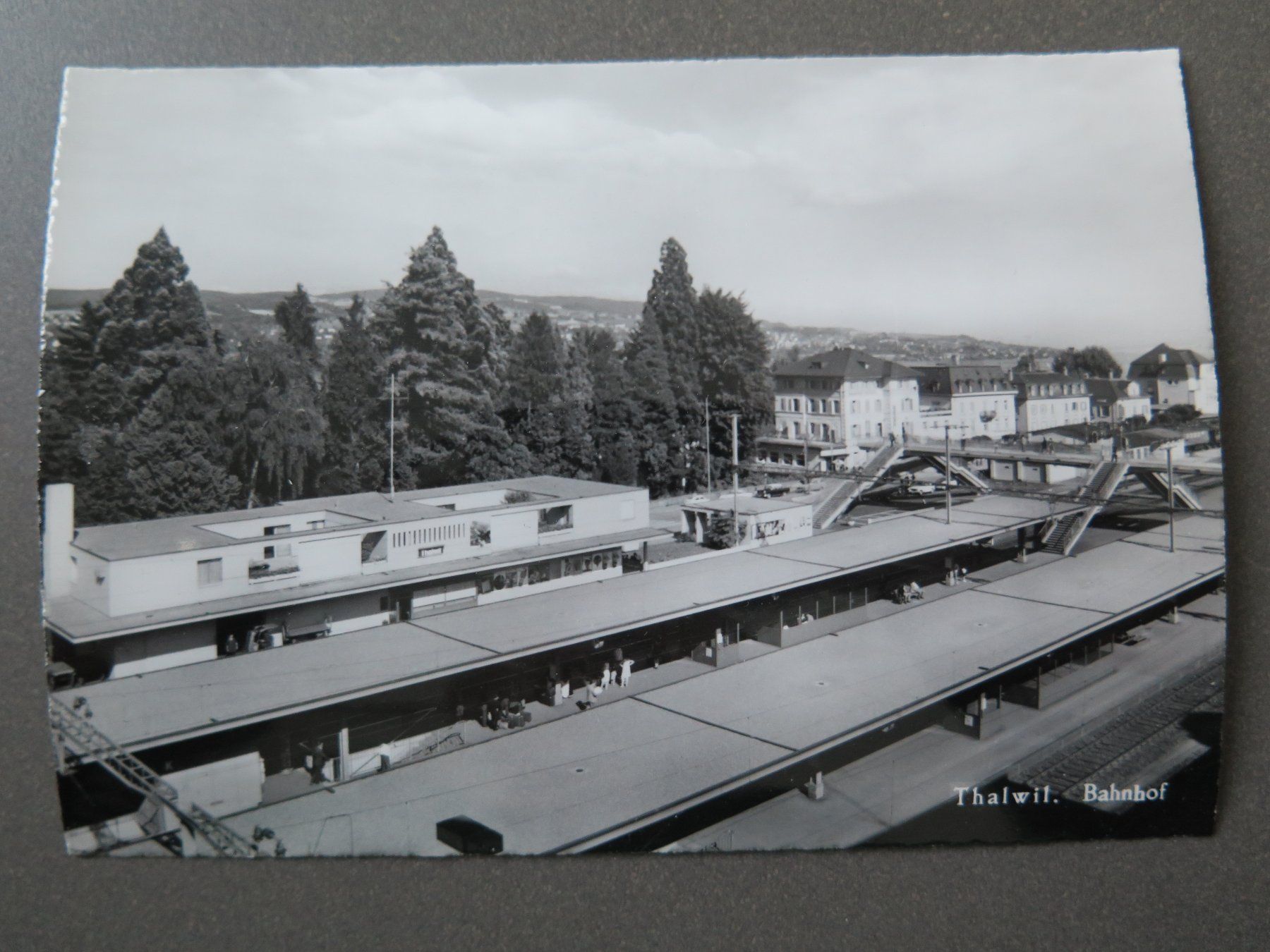 Ansichtskarten: THALWIL - BAHNHOF – Gebraucht aus Wittenbach von lipasal