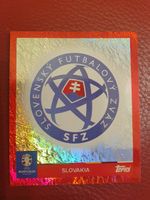 Topps UEFA Euros 2024 Sticker WAPPEN SVK 1 SLOVAKIA