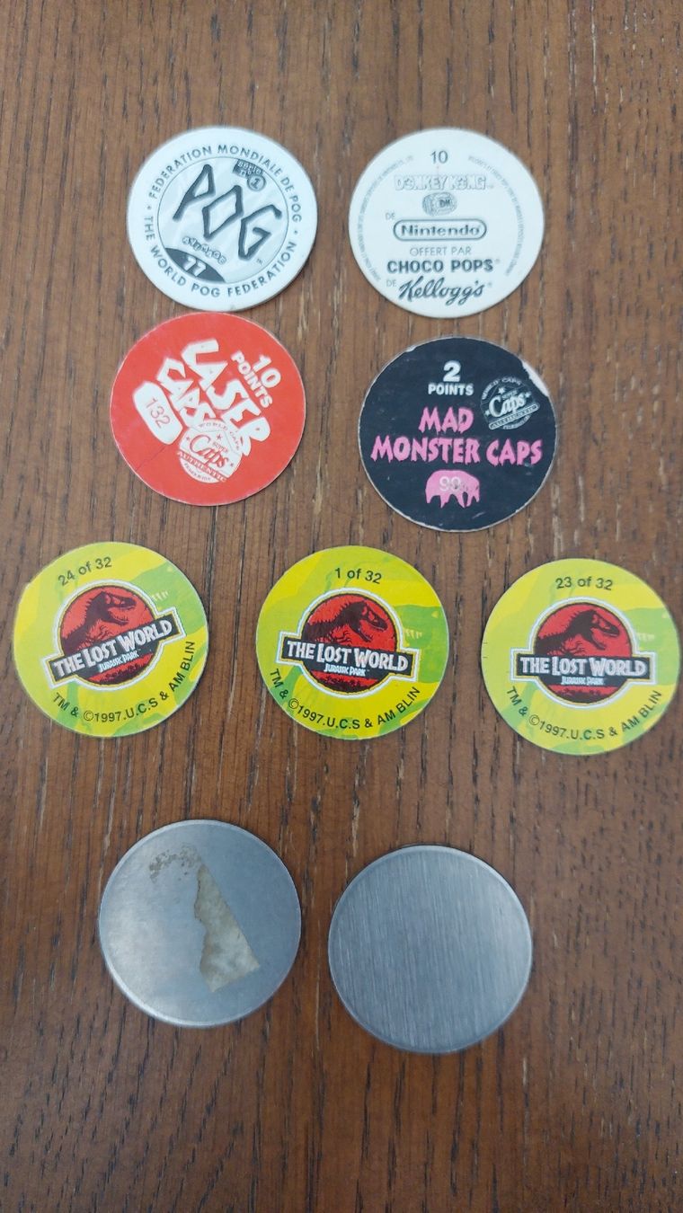 POG POGMAN 41 Série 2 Avimage Pogs Kini Kinis Slammers Caps Flip Tazos