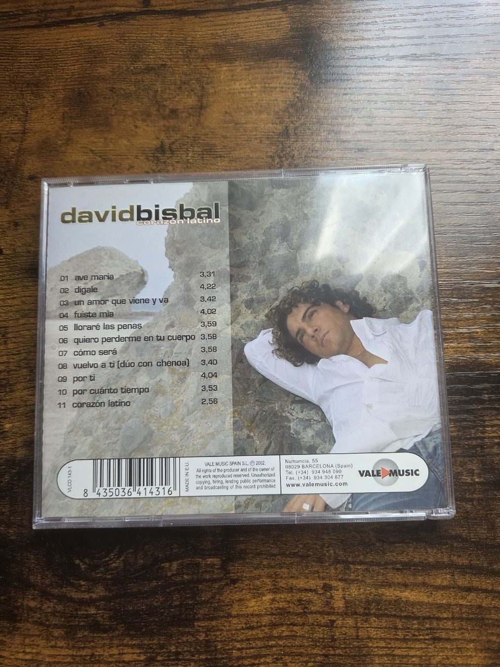 CD: David Bisbal Corazon Latino CD used – Usato da Winterthur venduto da Maricels_Boutique 1