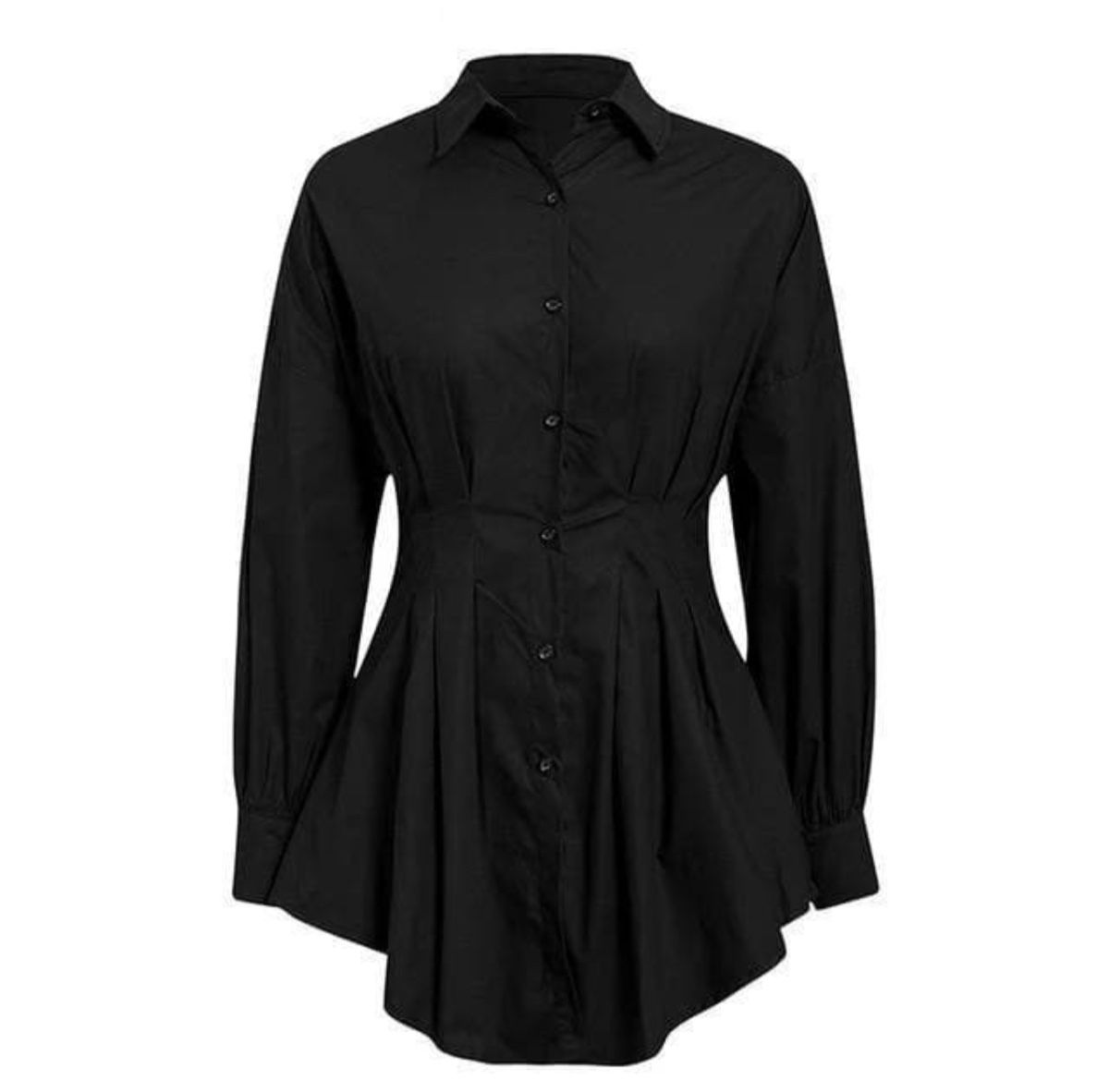 Vestiti: Tailliertes Hemdblusenkleid Neu Gr M Schwarz – Nuovo (secondo la descrizione) da Bassersdorf venduto da Sandy456