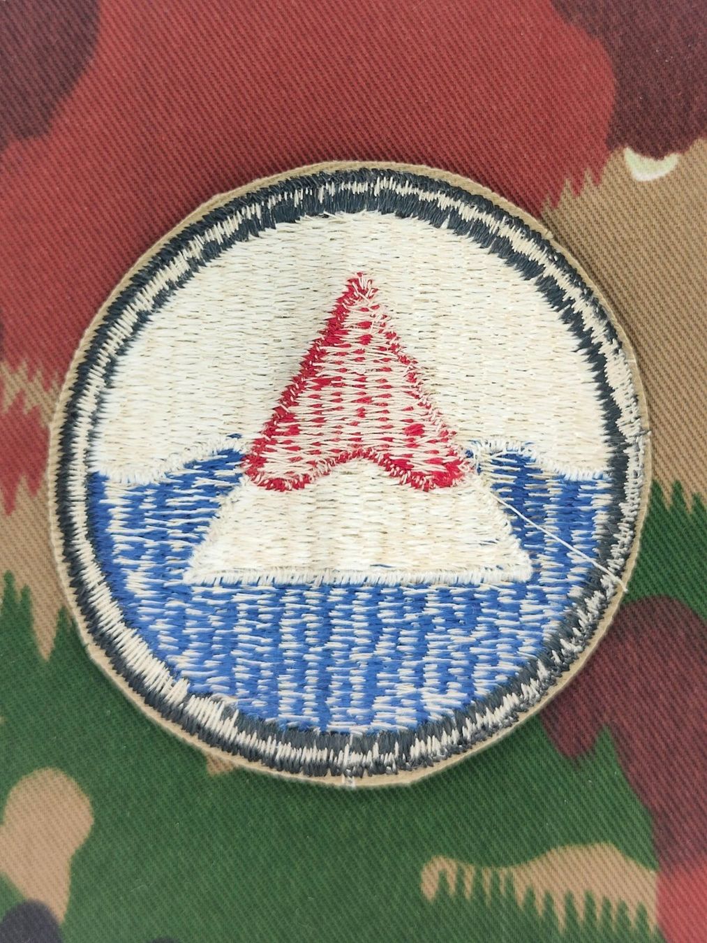 Plaketten & Abzeichen: Verbandsabzeichen Iceland Base Command, 2. Weltkrieg – Neu (gemäss Beschreibung) aus Bauma von SwissMilitaria 1