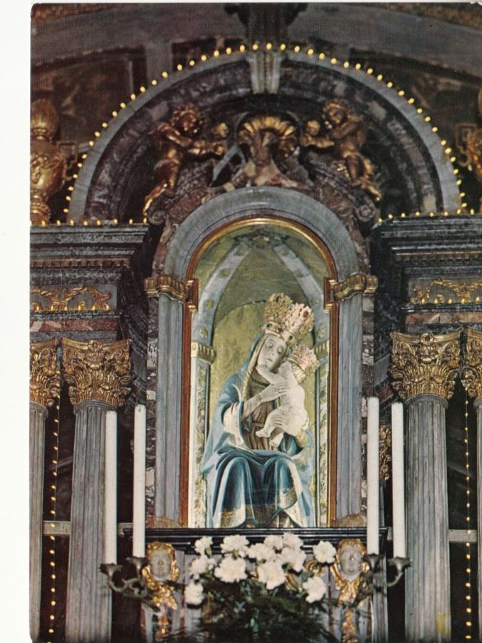 Ansichtskarten: Madonna del Sasso 1991 – Gebraucht aus Bürglen TG von StampGraf
