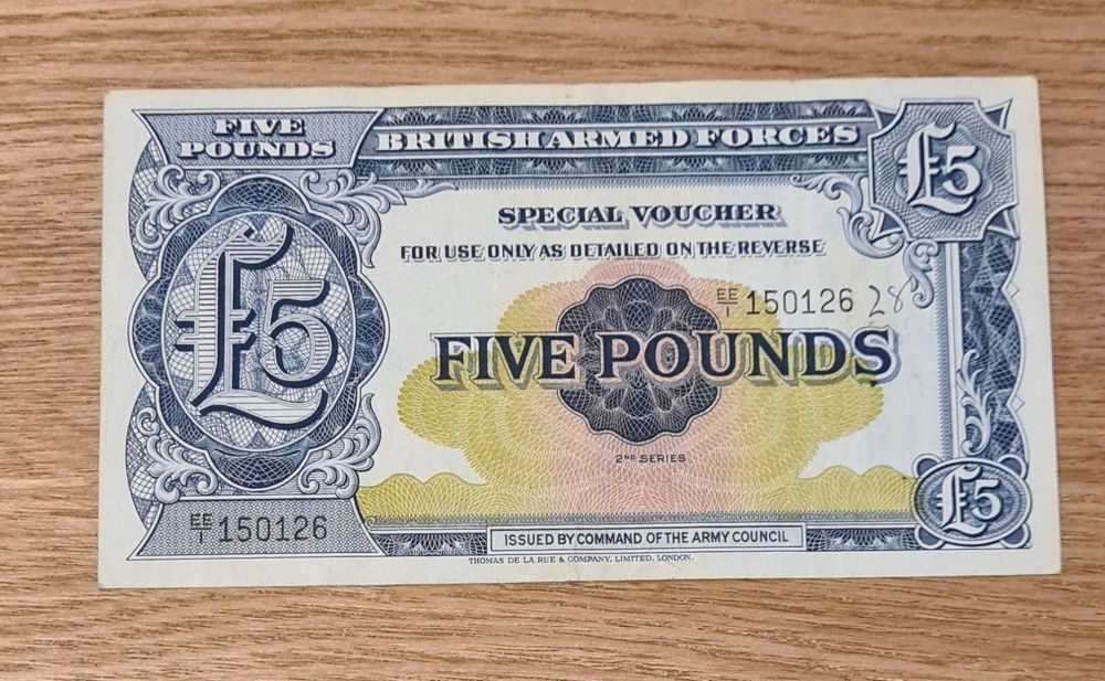 1967 Banque d'Angleterre Elizabeth II, une livre 1 livre, billet de