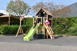 Spielturm Dream mit Rutsche und Schaukel