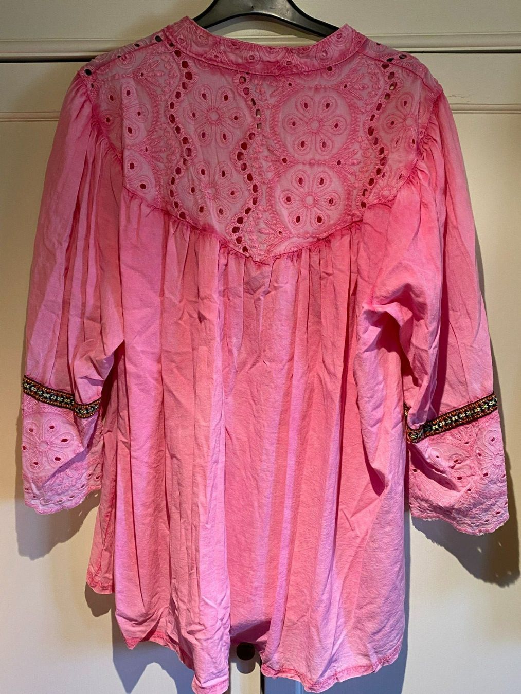 Camicette: DAMEN BLUSE PINK-MUSSELINSTOFF – Nuovo e nell'imballaggio originale da Meienried venduto da ManuelaBoutique 6