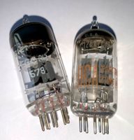 2 Röhren / Radioröhren ECC83 /12AX7, NOS, Siemens & RCA
