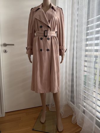 Trenchcoat von Primark, Grösse 36-38, Puder Rosa