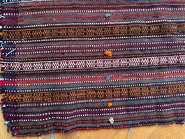 Vintage Teppich, Läufer, Kelim, einzigartiges Design! 168x14