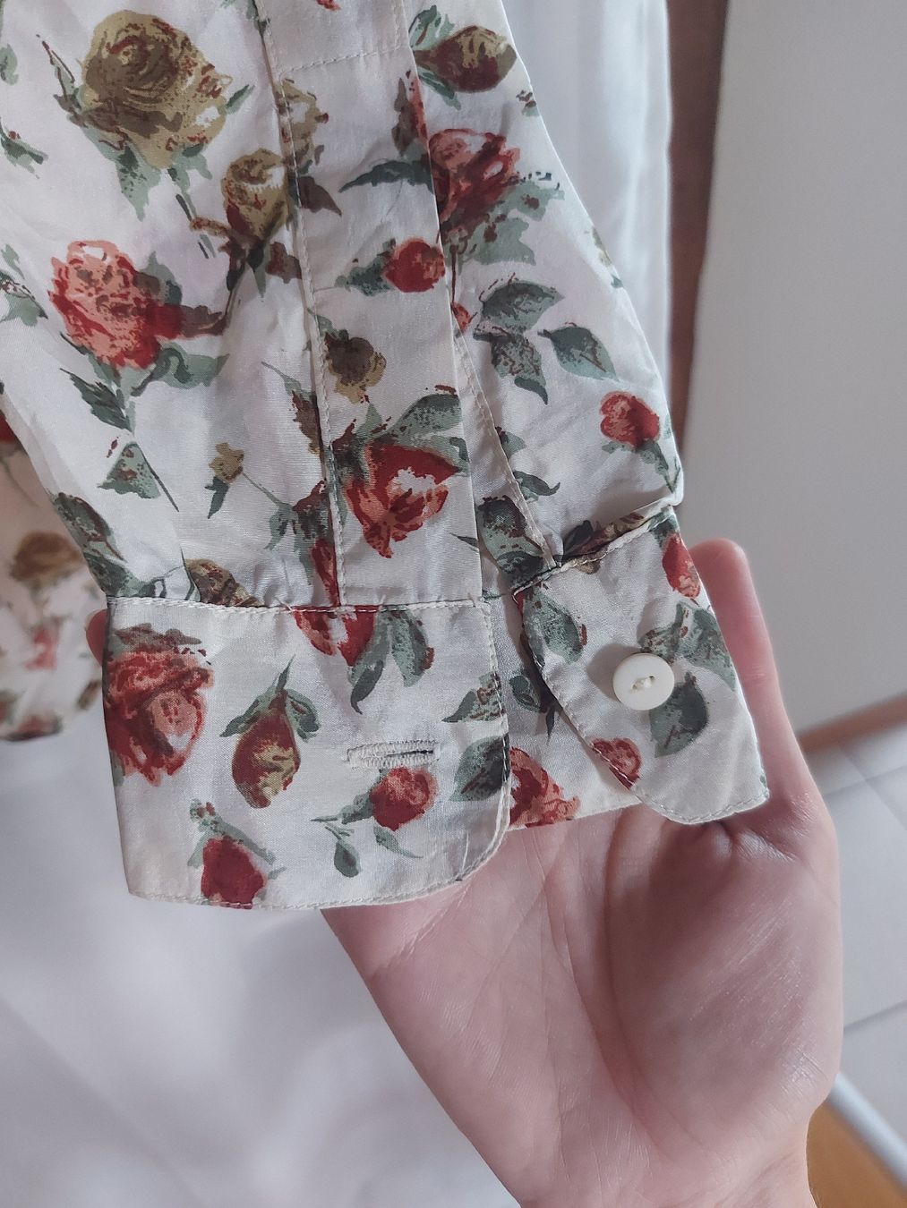 Camicette: Chemisier 100% soie - Taille L – Usato da Lausanne venduto da Super-cerise 4