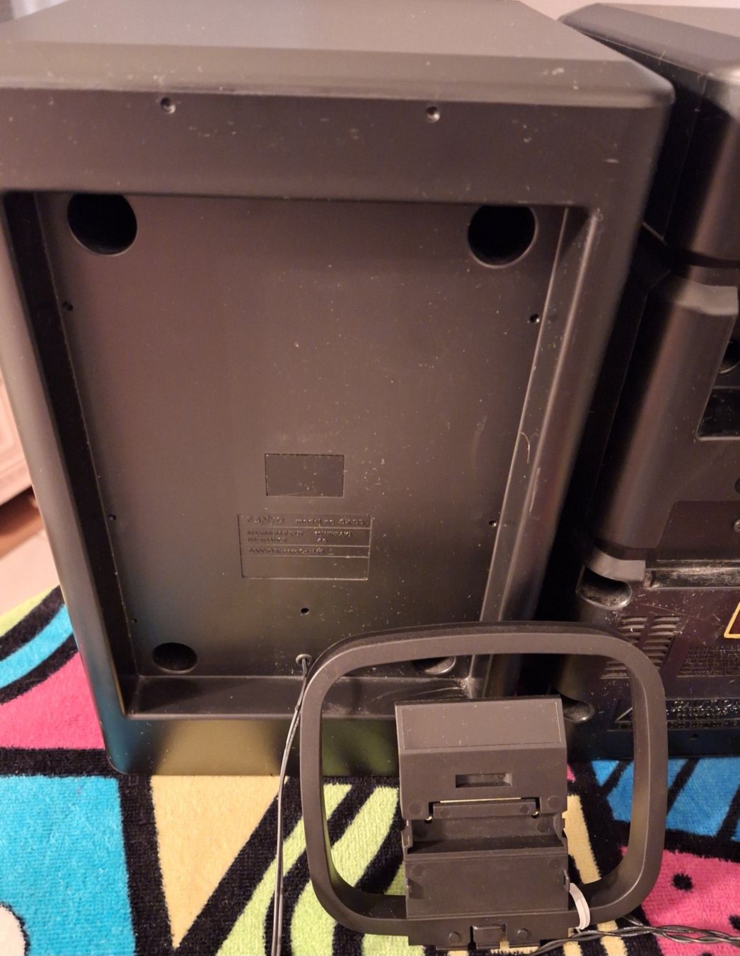 Sanyo Multimediaplayer & Streamer: Sanyo DC-D5u Mini Component System Retro 1980’s – Gebraucht aus Muri AG von Edlerweiss 4