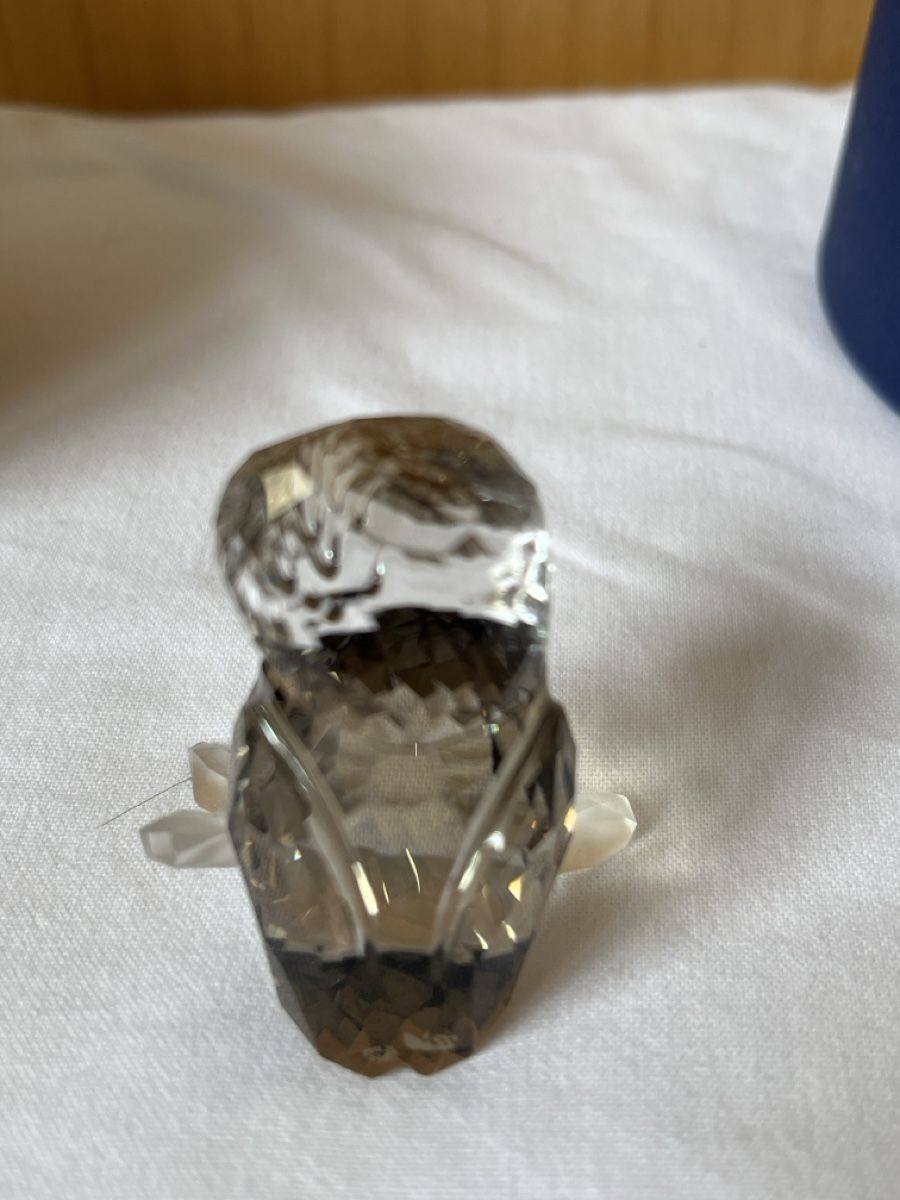 Swarovski Figuren: Swarovski Kristall Figur "Baby Eule" - Winter Deko! – Neu (gemäss Beschreibung) aus Münchenstein von Sozial_Labor_Brocki 2