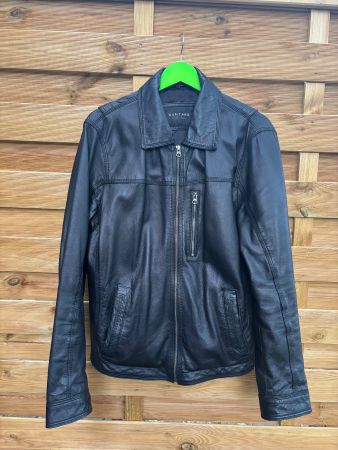 Veste en cuir CAPITANO.Taille 52