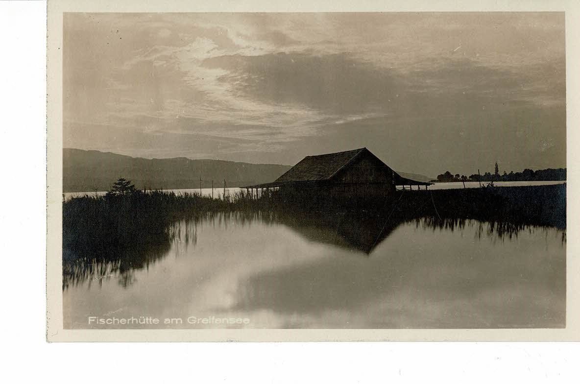 Cartoline postali: Fischerhütte am Greifensee – Usato da Ebmatingen venduto da desalli